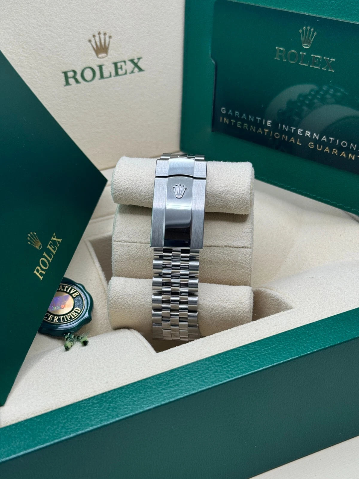 Rolex Datejust 41mm 126334 Black Diamond Oyster Stainless Steel Mens Watch - Image 10